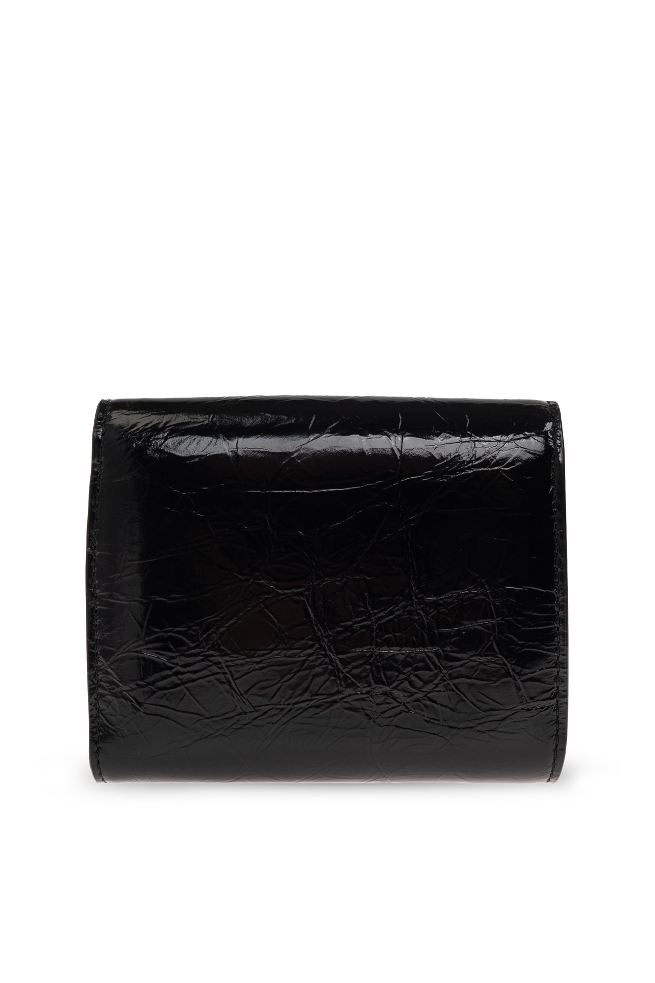 Vivienne Westwood Black Leather Wallet with Logo | Women's | Vitkac